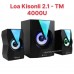 LOA 2.1 Kisonli CỔNG USB - U4000